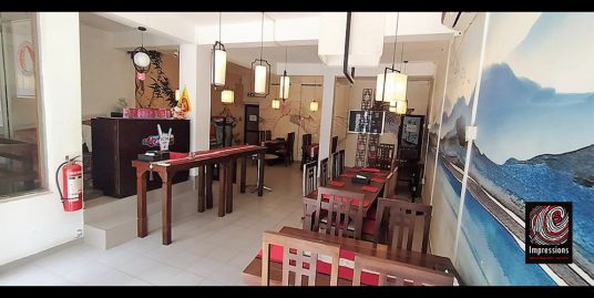 Fully furnished and fully equipped restaurant for rent